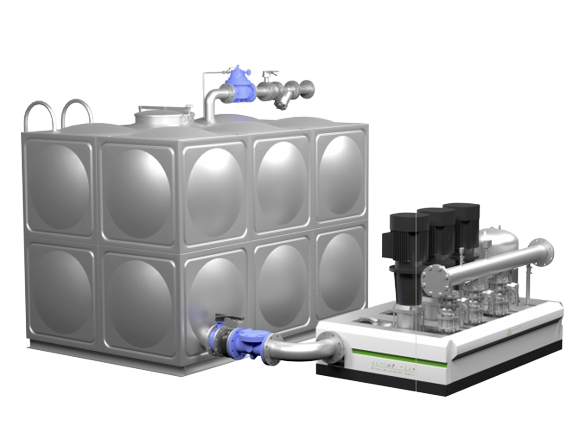 箱式變頻集成式供水設備